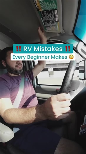Nobody warns you about these RV mistakes. 🚨 Not the dealership. Not the brochure. Not the highlight reels online. Just us — after 12  years and more lessons learned the hard way than we’d like to admit. 😅 🔲 Walk around your rig before every single departure — no exceptions 🔲 Know your weight limits — GVWR, CCC, tow ratings — before you pack a thing 🔲 Check tire pressure AND age before every trip — tread alone doesn’t tell the whole story 🔲 Retract the awning every time you leave camp — win