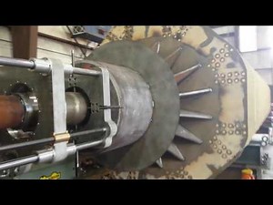 York Portable ILT Machine - Turbine Rotor Shaft repair