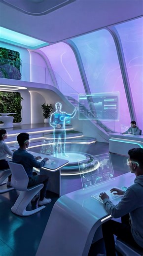 This Is What School Will Look Like in 2050 #shorts