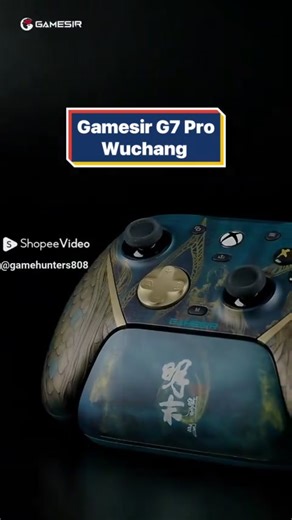 🎮✨ Introducing the GameSir G7 Pro – WUCHANG: Fallen Feathers Edition ✨🎮 Step into the world of WUCHANG: Fallen Feathers with a controller that blends performance, artistry, and tradition. Designed for Xbox and inspired by the game’s rich cultural aesthetic, this limited edition G7 Pro is built for gamers who demand precision and style. ⚡ Key Highlights: 👉🏻 Exclusive Artwork – A stunning design inspired by WUCHANG: Fallen Feathers. 👉🏻 Pro-Level Performance – Responsive buttons, Hall Effect 