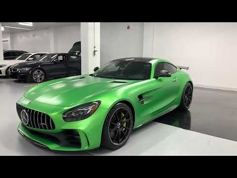 2018 Mercedes AMG GTR Green Hell - Revs + Walkaround 4k