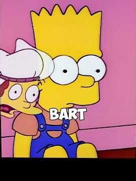 What Marge is unwilling to recall to this day is Bart's very first words in life#simpsons #shorts