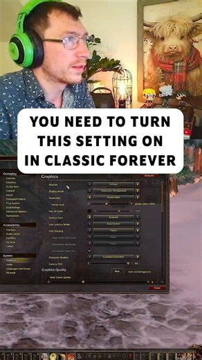 TURN THIS SETTING ON IN WOW FOREVER