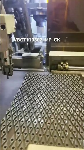 VBGT110302MP-CK Carbide Inserts: Die Casting & Pressing Process 🛠️