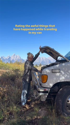 Samanthahoule on Instagram: "Awful at the time but great stories now 😂 #homeonwheels #ambulanceconversion #roadtrip #truckcamper"