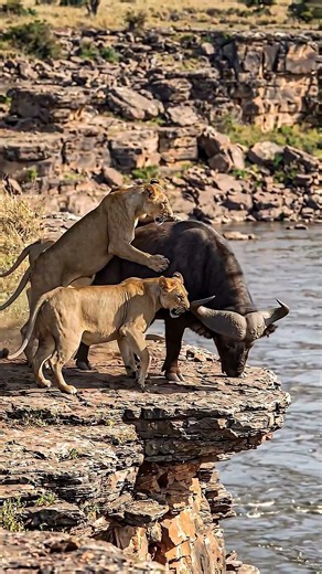 Buffalo vs Lion | The King Meets His Match