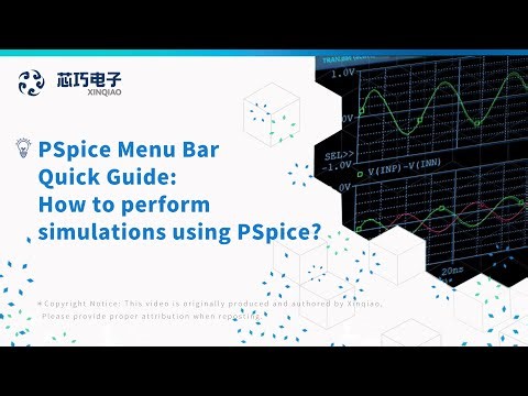 How to perform simulations using PSpice?