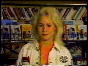 Degrassi Junior High - Spike (Amanda Stepto) Reading PSA (1988)