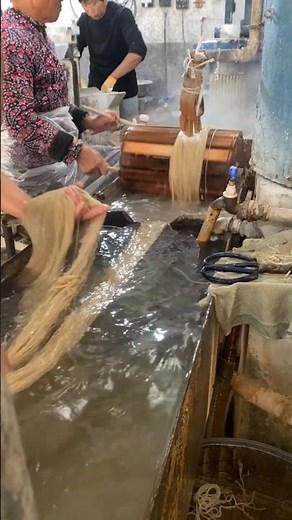 Traditional Noodle Making Process