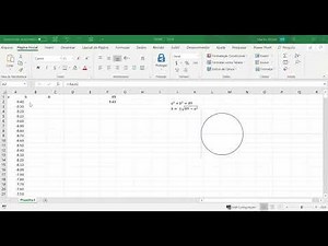 Tudo Sobre Fórmulas e Funcoes no Excel: Como Plotar Circulo