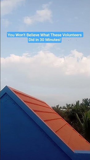 You Won’t Believe What These Volunteers Did in 30 Minutes!