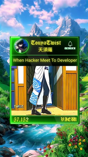 hacker Vs developer 😂