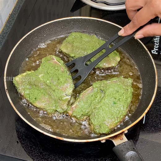 Green Fish Fry 😋👌 | Street Food