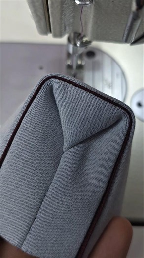 ✅️Tips for sewing 3D corners with piping #sewing #trending #shortsfeed #shorts #fashion