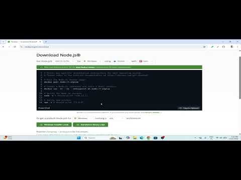 How to Install Node.js on Windows | Node.js Setup for Beginners