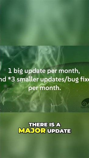 openSUSE Slow Roll: Less Updates, More Stability? Watch This! #shorts