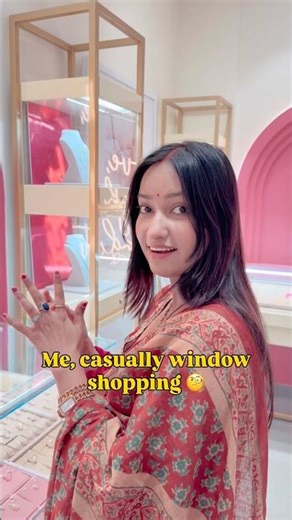 Went for window shopping… came back with a ring 🥹❤️