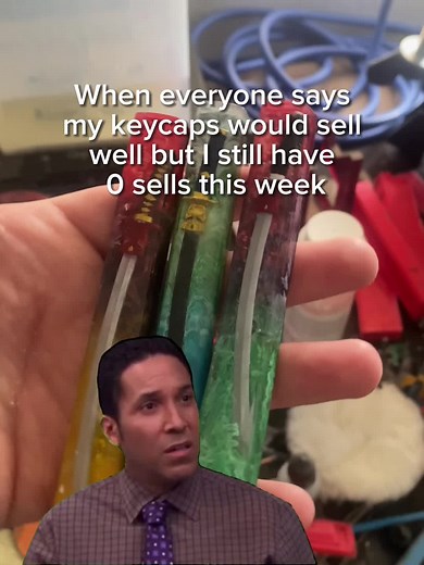 Struggling with Real Katana and Artisan Keycaps