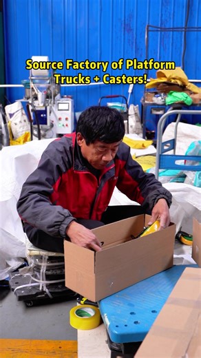 Custom platform carts/casters! Fits industrial/logistics, quality guaranteed! #casters #trolley #Transport #handling #manufacturingplants