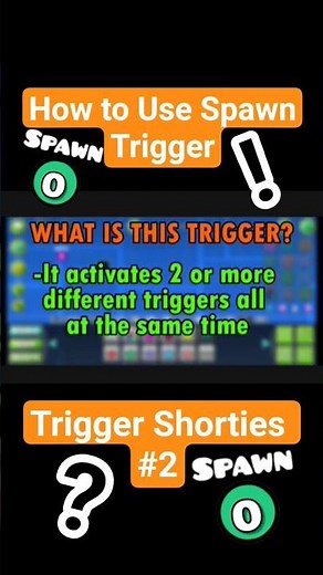 SPAWN TRIGGER Tutorial (Trigger Shorties Ep. 2) #shorts