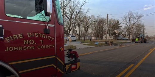 Falling tree blamed for downed power line that may have caused Gardner fire