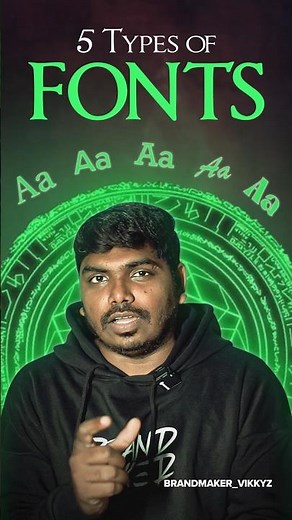 Commonly used 5 types of Font #brandmakervikkyz #font #design #brandidentity #branding #marketing