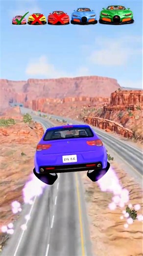 Big vs Small Cars Crash Challenge 💥🚗#23 #beamng #shorts