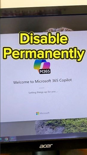 How to disable Microsoft 365 copilot Easily #shorts #shortsviral #shortsfeed #stopms365copilot