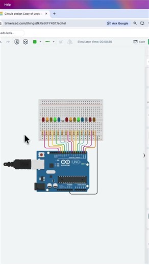 Arduino LCD Game in Tinkercad#Arduino #Tinkercad #ArduinoProject #ArduinoLCD #ArduinoGame