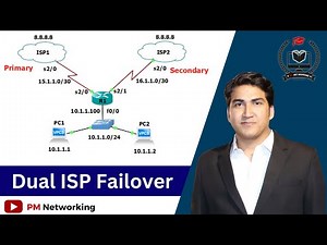 Cisco Dual ISP Failover Configuration For Network Engineers | Avoid Internet Down Time #ccna #ccnp