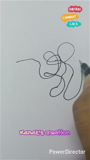 Abstract minimalist line art#kanakscreation#shorts#drawing#art#lineart#wallart