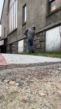 Late fall string trimming with my Makita.