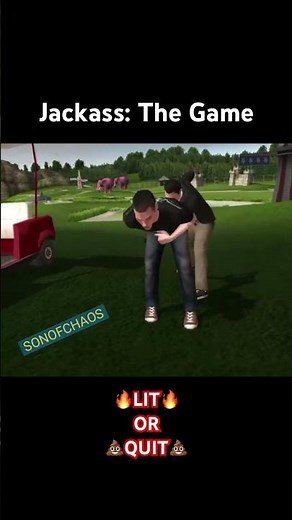 Exploring Jackass: The Game: Pure Entertainment! 🌟 #stunt