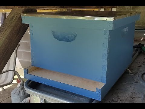 Building a Dadant Bee Hive Kit
