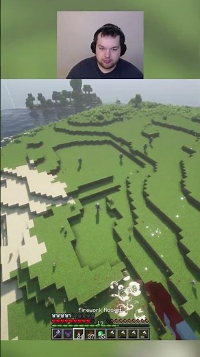 Training for Mace and Elytra PVP in Minecraft Day 78 #shorts #viralshorts