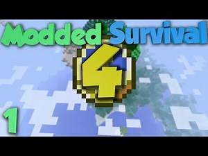 Minecraft: Modded Survival 4 Ep.1 - Love Shack 2.0