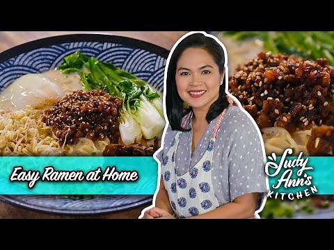 Easy Ramen at Home | Judy Ann's Kitchen