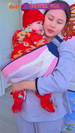 Can’t Hold Your Baby for Long? Baby Sling Carrier Makes It Easy! #Baby #Sling #Carrier