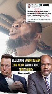 Billionaire Elon Musk Say Christianity will perish soon | Bizzymouth