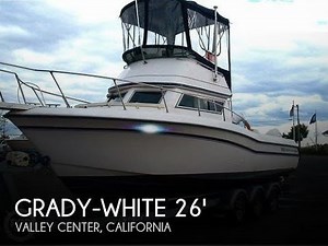 [SOLD] Used 1991 Grady-White 26 Atlantic Flybridge in Valley Center, California