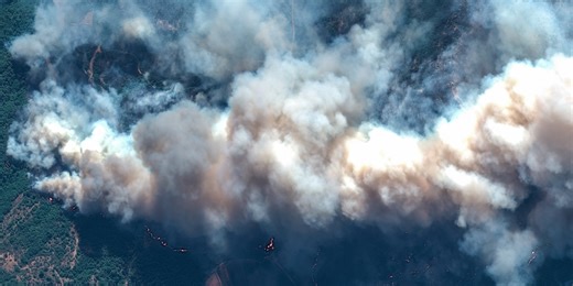 Satellite images give unique perspective of disasters from space in 2023