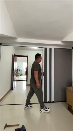 Install a Partition Door in 10 Minutes #homedecor #creativeblinds #home