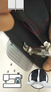 GU center press straight pants are hemmed to the same length on both sides #short