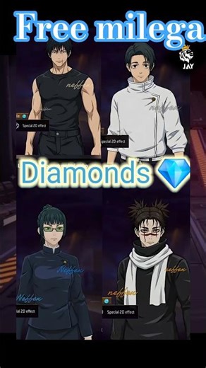 FREE FIRE X JUJUTSU KAISEN PART 2! 😱 New Bundles & Free Rewards #firtana #oc