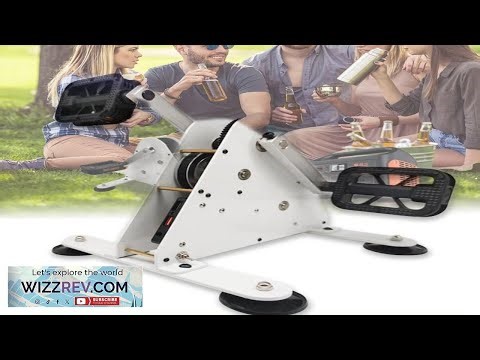 Portable Hand Crank and Foot Pedal Power Generator with USB Emergency