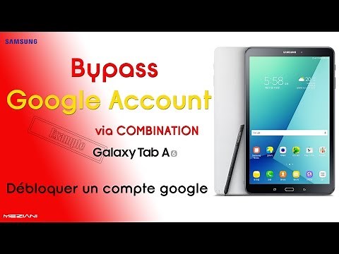 Bypass Google Account via COMBINATION [ Samsung T580 Galaxy Tab A (2016) example ]