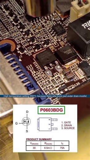 install mosfet in vga card
