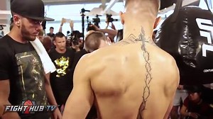 FULL & UNCUT - CONOR MCGREGOR'S MEDIA WORKOUT FOR FLOYD MAYWEATHER JR.
