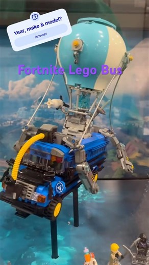 Fortnite Lego school bus