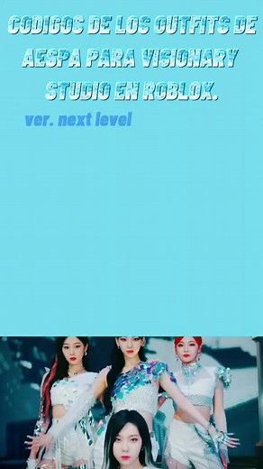 Next Level Roblox Kpop Dance Outfit Codes | AESPA Official Skins